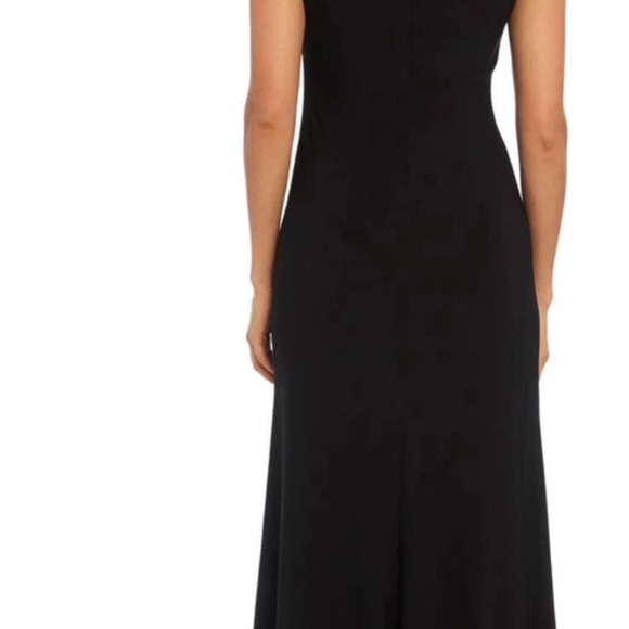 BNIB BLACK LONG EVENING GOWN - Picture 2 of 5